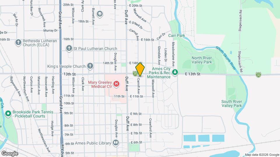 1220 Carroll Ave Mapa y Detalles de la Ubicación