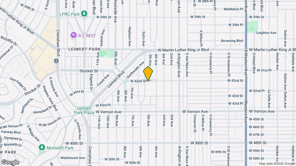 2704 W 42nd St Map and Location Details