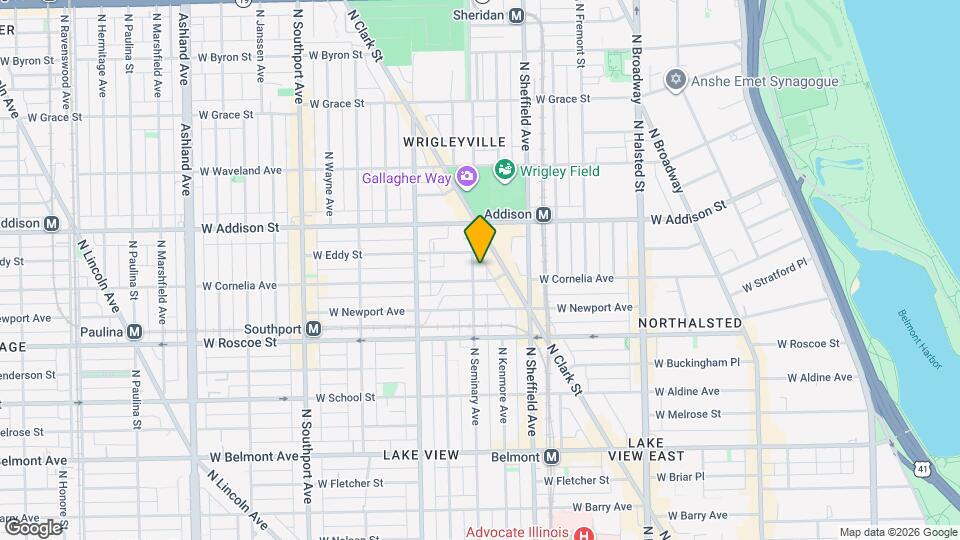 3507 N Seminary Ave Map and Location Details