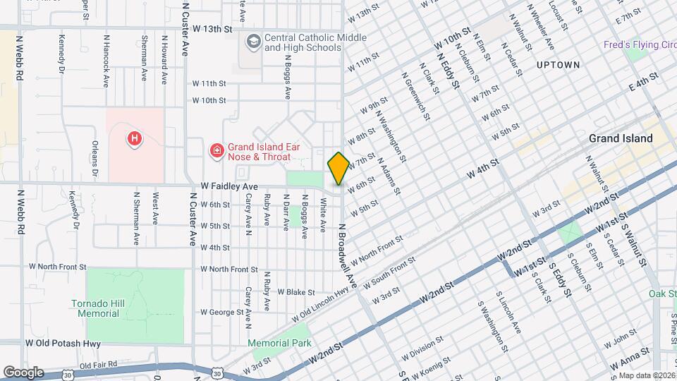 1808 W Faidley Ave Map and Location Details