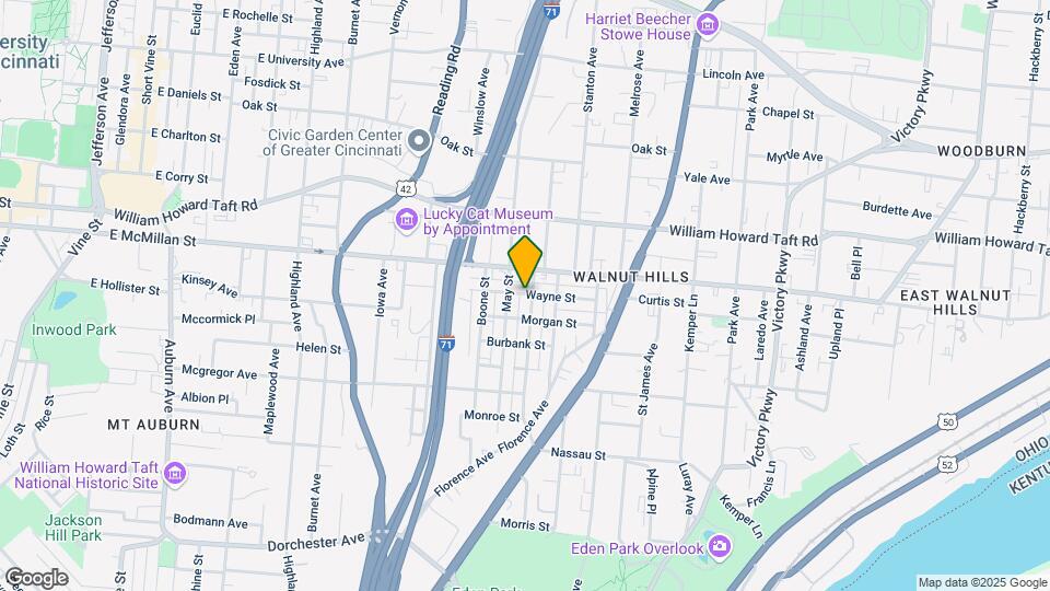 2417 Kenton St Map and Location Details