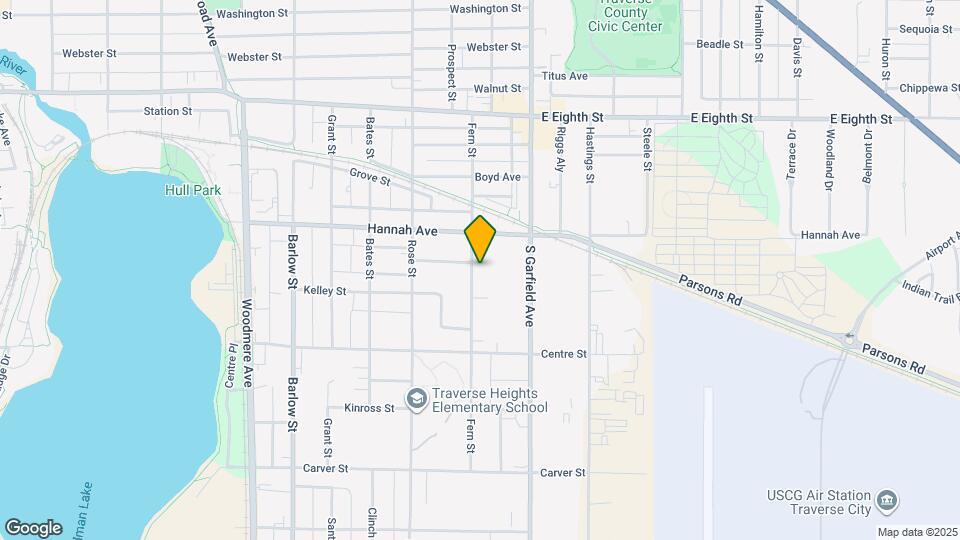 711 Fern St Map and Location Details