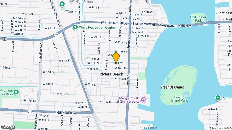 125 W 17th St Map and Location Details