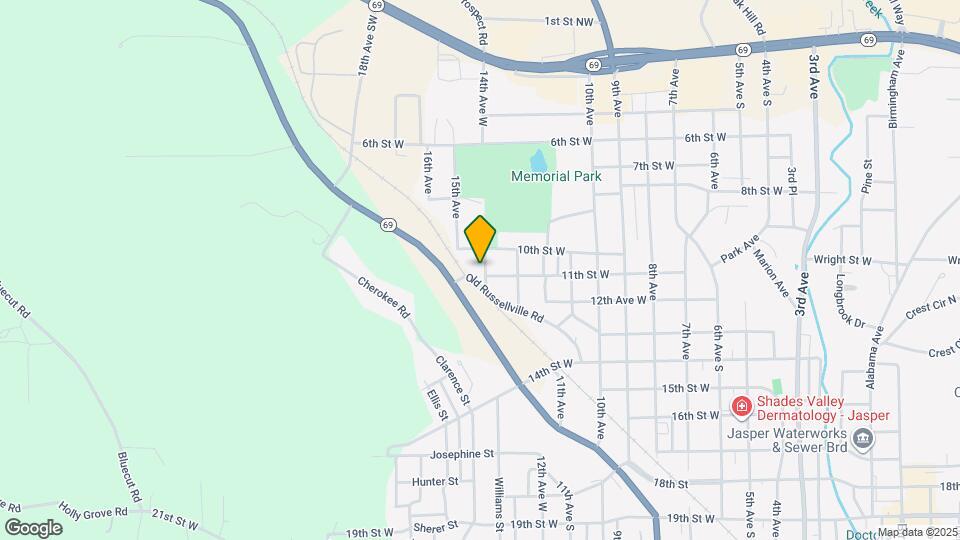 1004 14th Ave W Map and Location Details