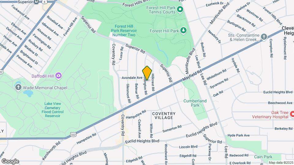 1647 Eddington Rd, Unit 3 Map and Location Details