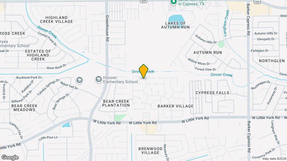 18814 Bailey Oaks Ln Map and Location Details