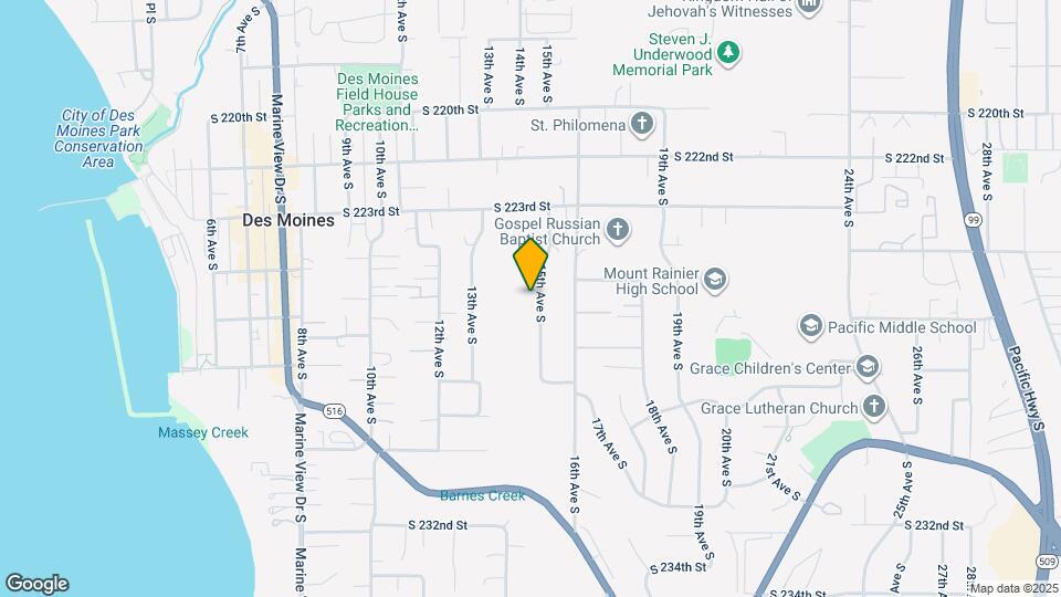 22447 15th Ave S Map and Location Details