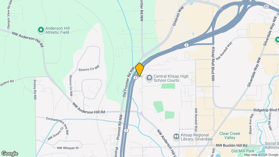 10307 Frontier Pl NW Map and Location Details