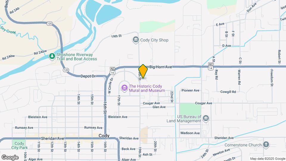520 19th St Map and Location Details