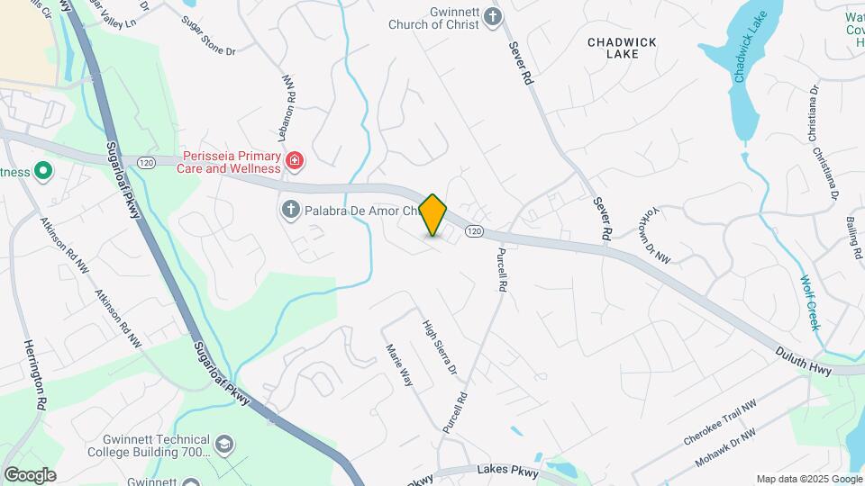 1519 Creek Bend Ln NW Map and Location Details