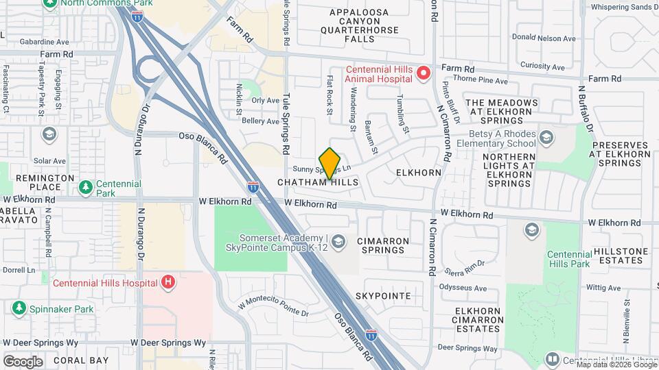 8253 W Wildwood Glen Dr Map and Location Details