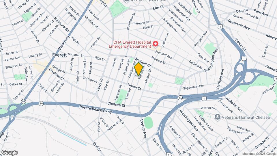 92 Francis St Map and Location Details