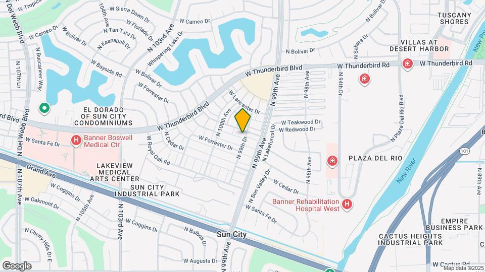 13092 N 99th Dr Map and Location Details