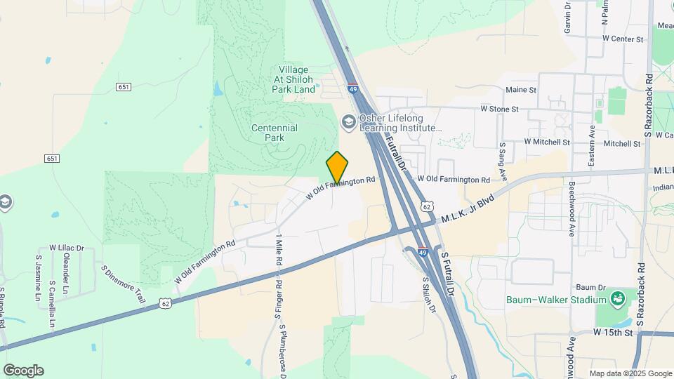 744 S Green Point Trce Map and Location Details