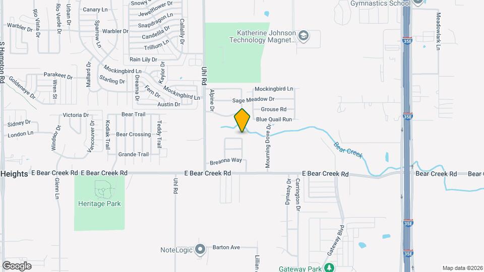 825 Monette Dr Map and Location Details