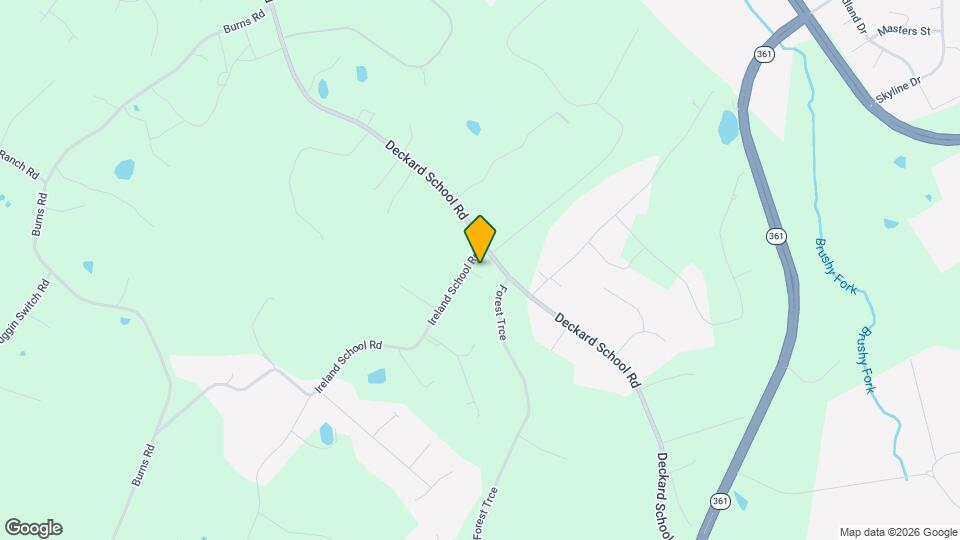 55 Ireland School Rd Map and Location Details