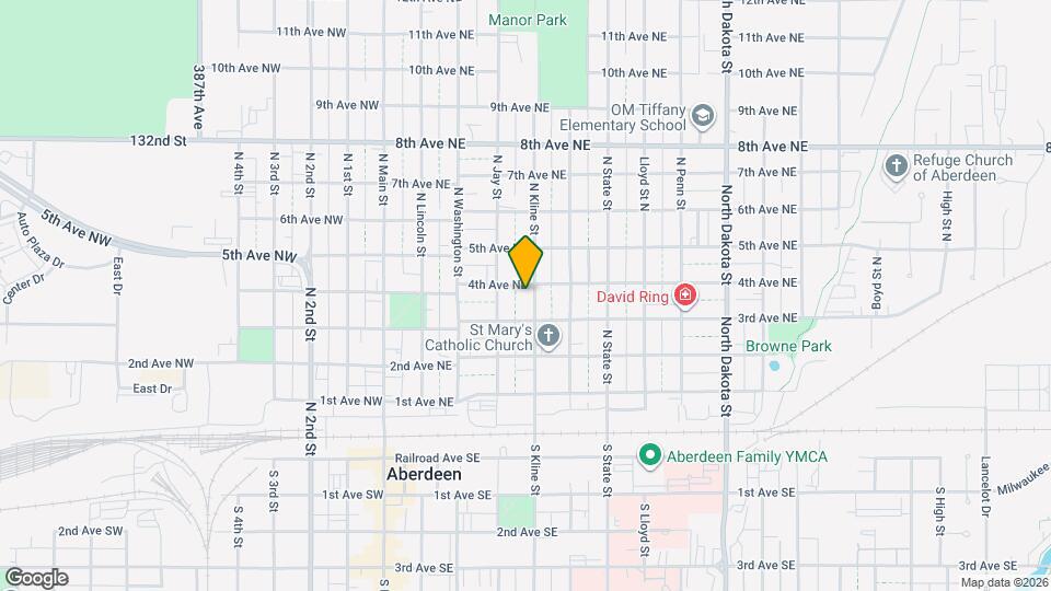 315 N Kline St Map and Location Details