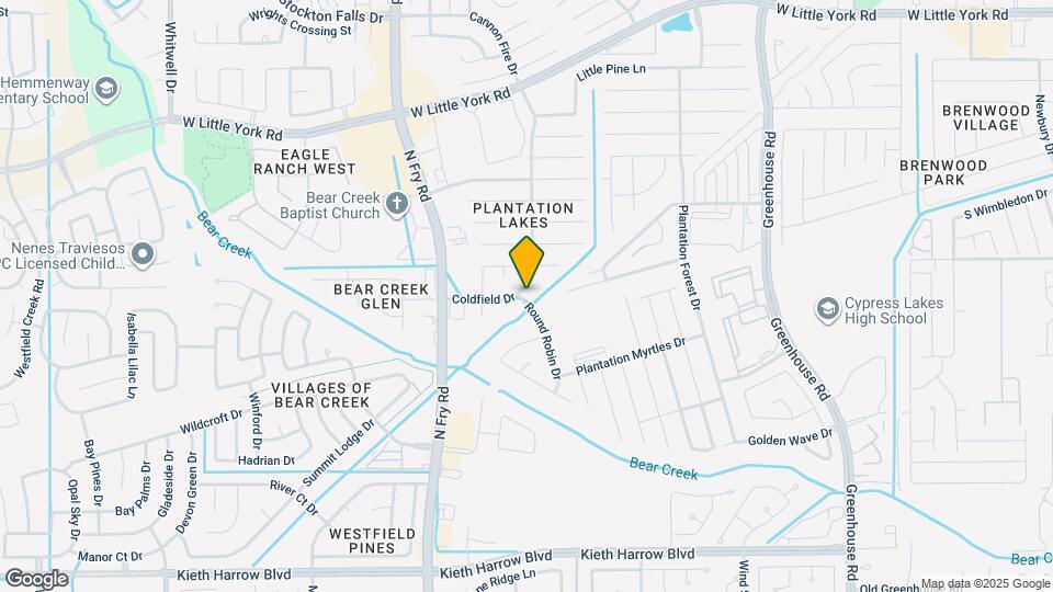 5802 Plantation Crest Dr Map and Location Details