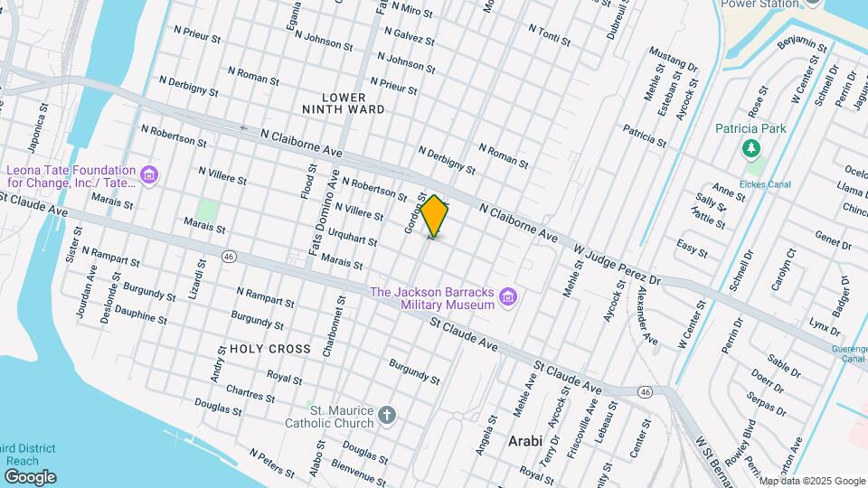 1337 Tupelo St, Unit A Map and Location Details