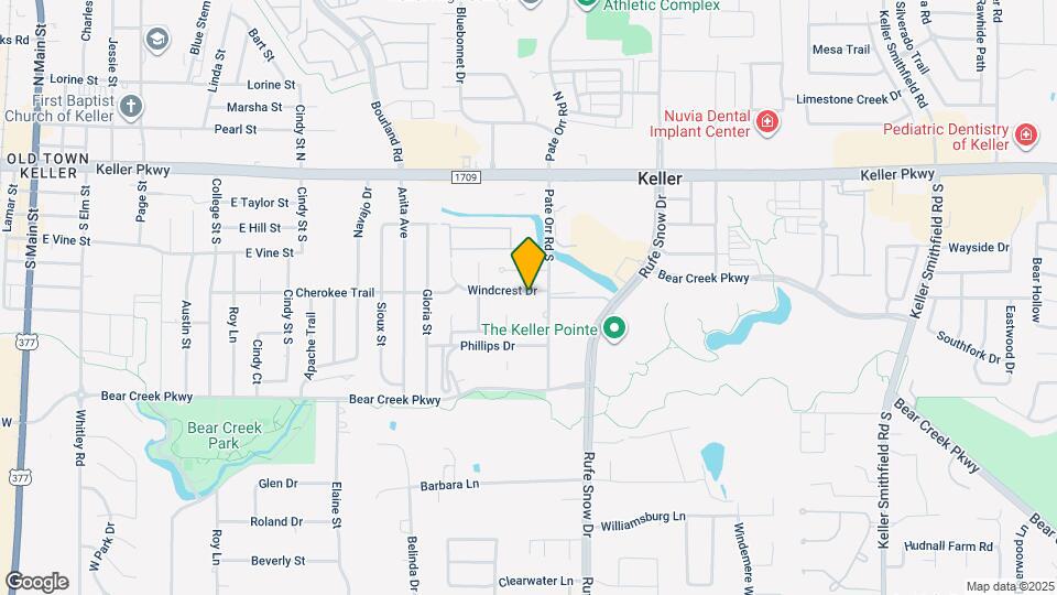 806 Windcrest Dr Map and Location Details