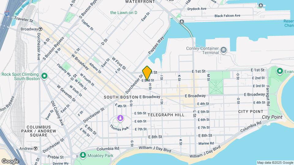 533 E 2nd St Map and Location Details