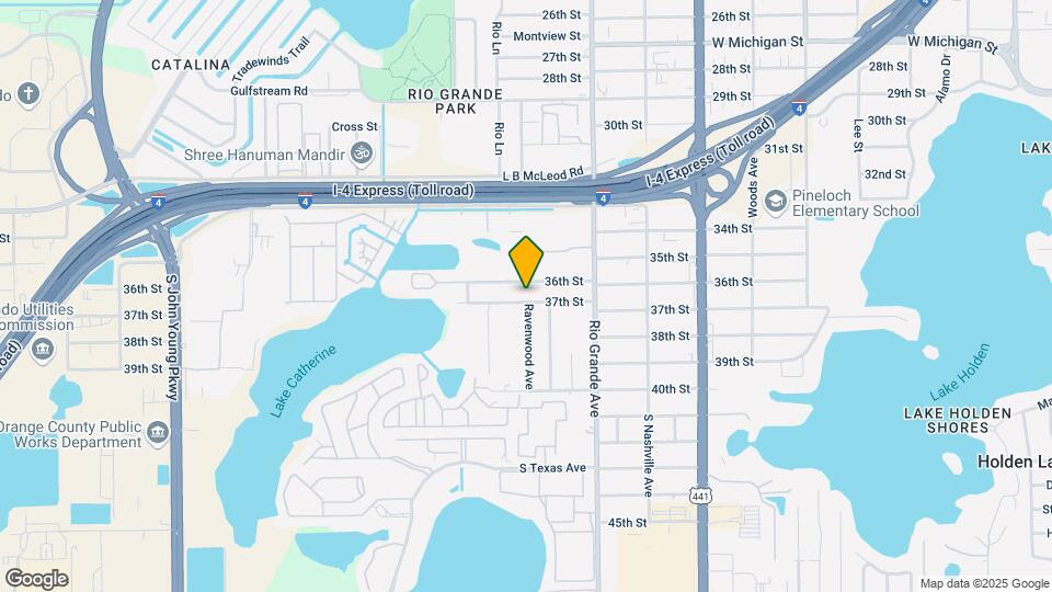 1715 37th St Map and Location Details