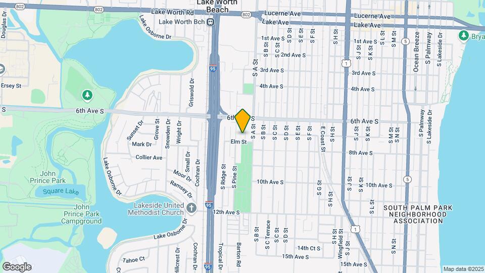 625 Royal Palm Dr Map and Location Details
