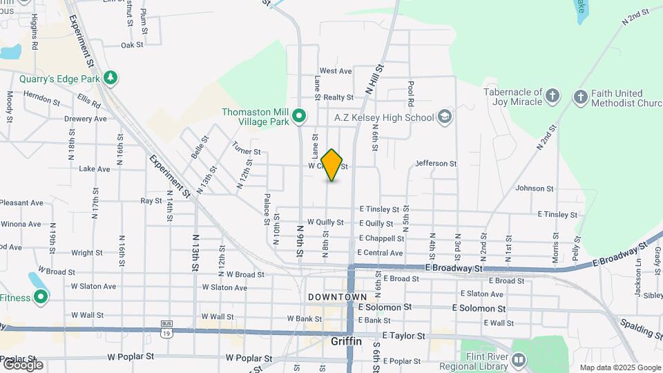 424 N 8th St Map and Location Details