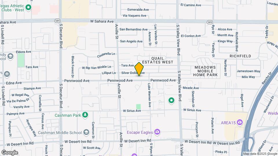 4204 Pennwood Ave Map and Location Details