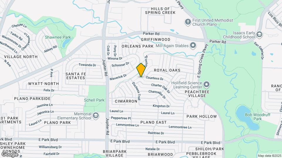 2617 Charter Oak Dr Map and Location Details
