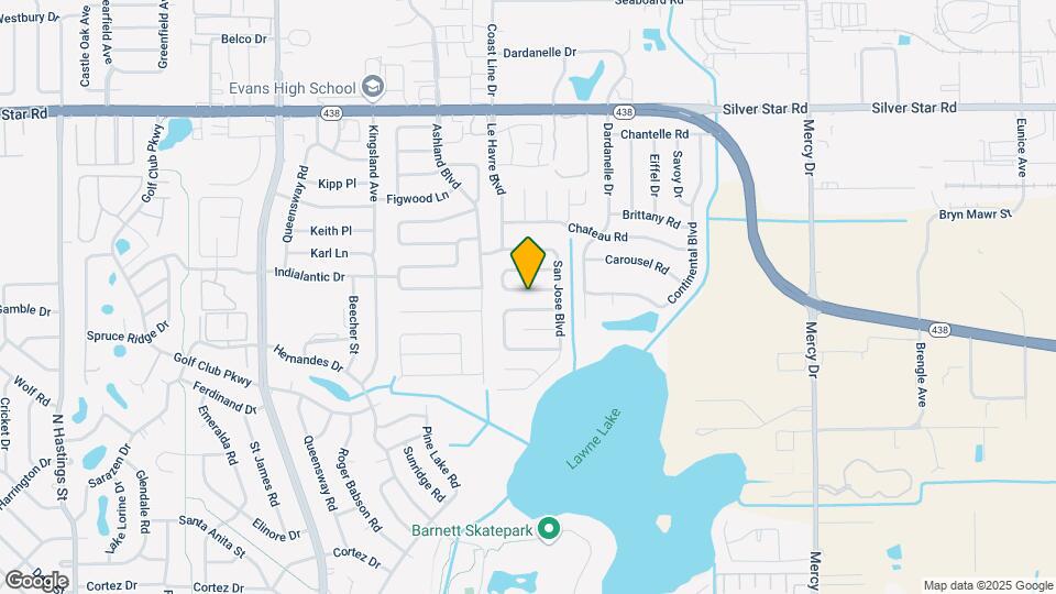 4611 Frisco Cir Map and Location Details