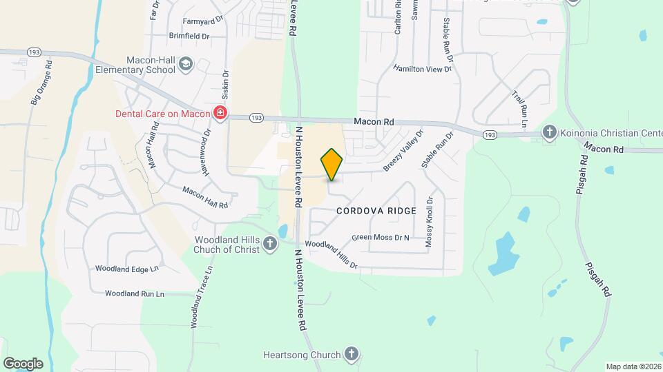 10088 Cross Valley Dr Mapa y Detalles de la Ubicación