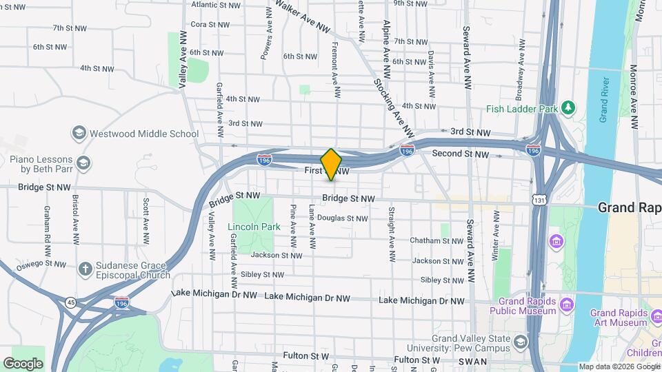 417 Fremont Ave NW Map and Location Details