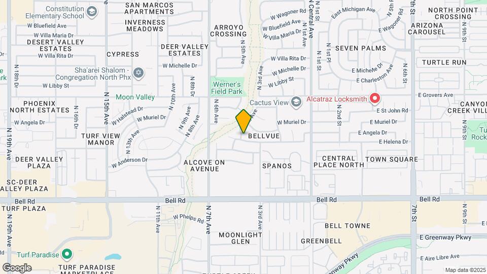 338 W Helena Dr Map and Location Details