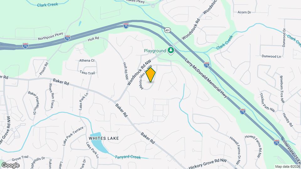 2645 Abbots Glen Dr NW Map and Location Details