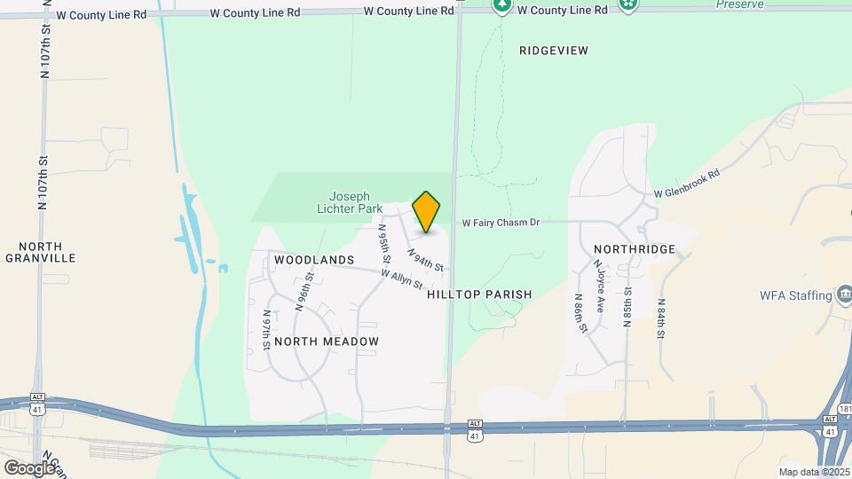 9307 W Manor Ct Map and Location Details