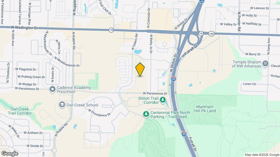 584 N Littleleaf Ter Map and Location Details