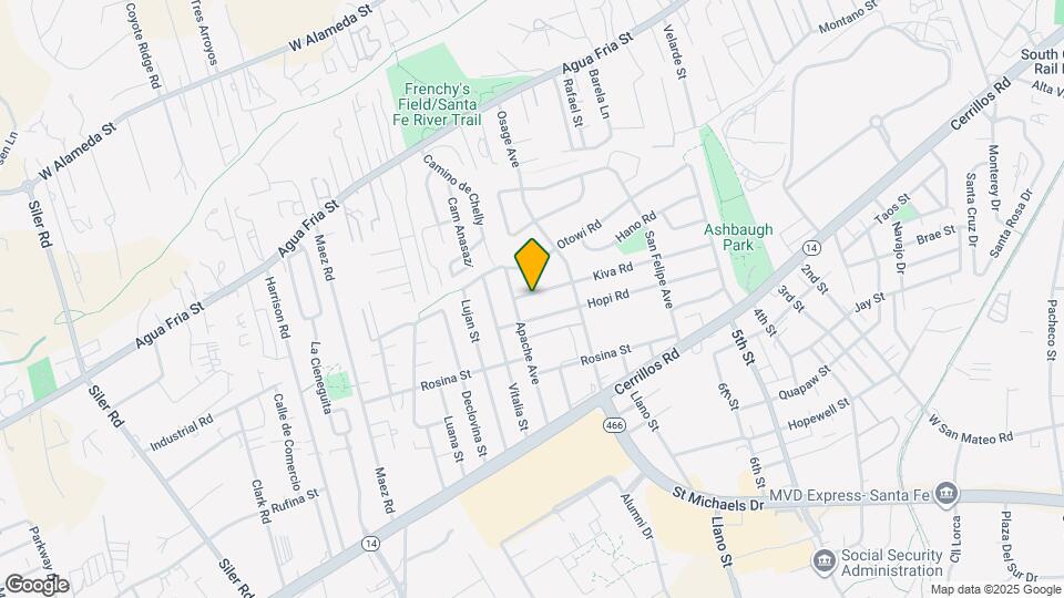 2038 Kiva Rd Map and Location Details