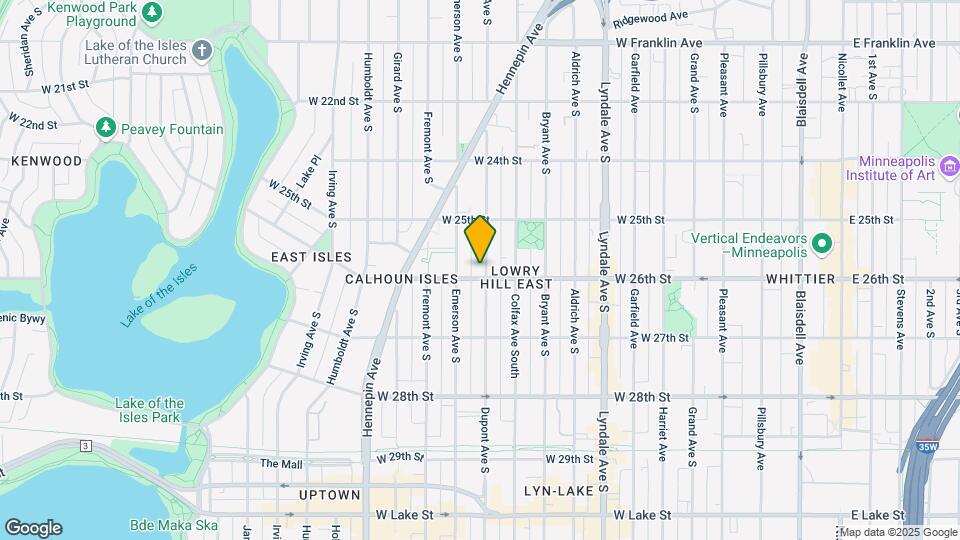 2556 Dupont Ave S Map and Location Details