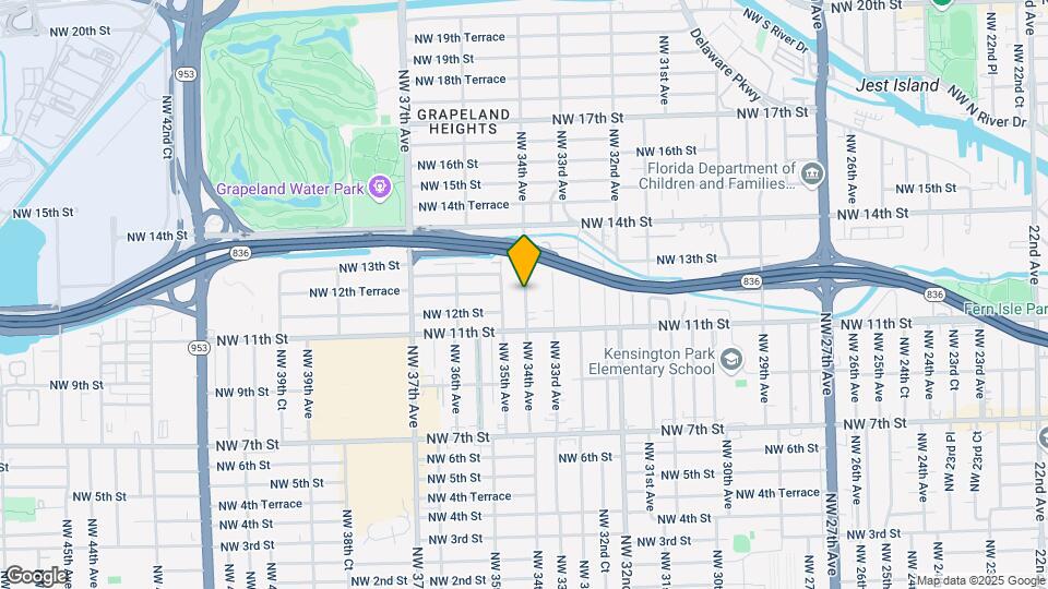 1214 NW 34th Ave Map and Location Details