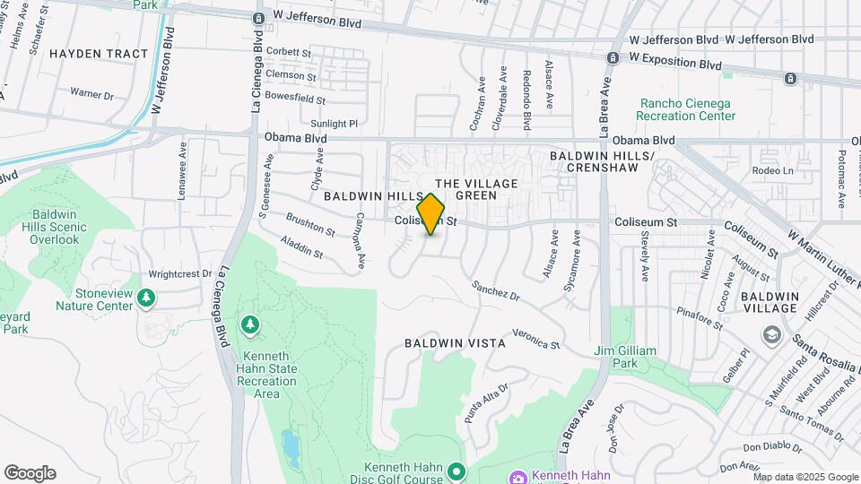 3826 Burnside Ave Mapa y Detalles de la Ubicación