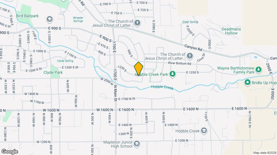 1886 1235 S Map and Location Details