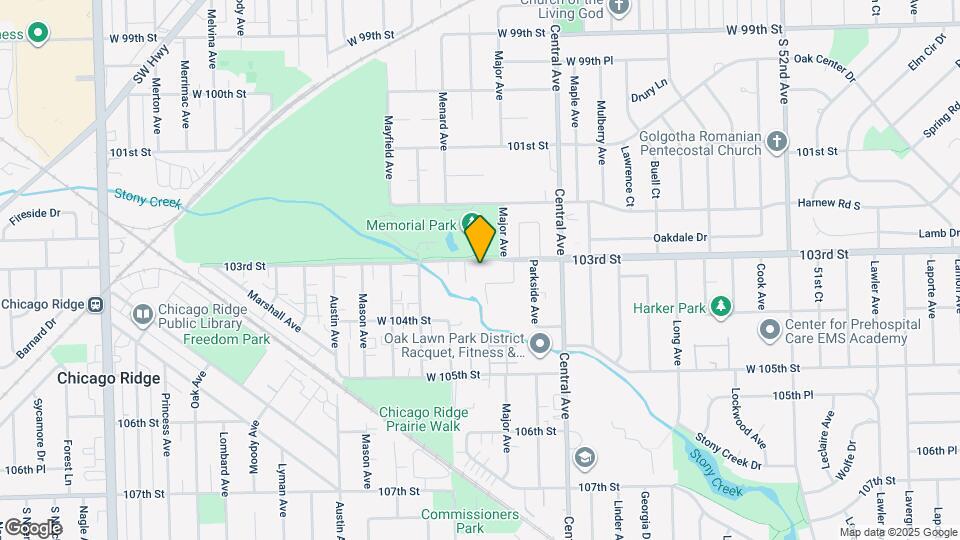 5733 W 103rd St Map and Location Details