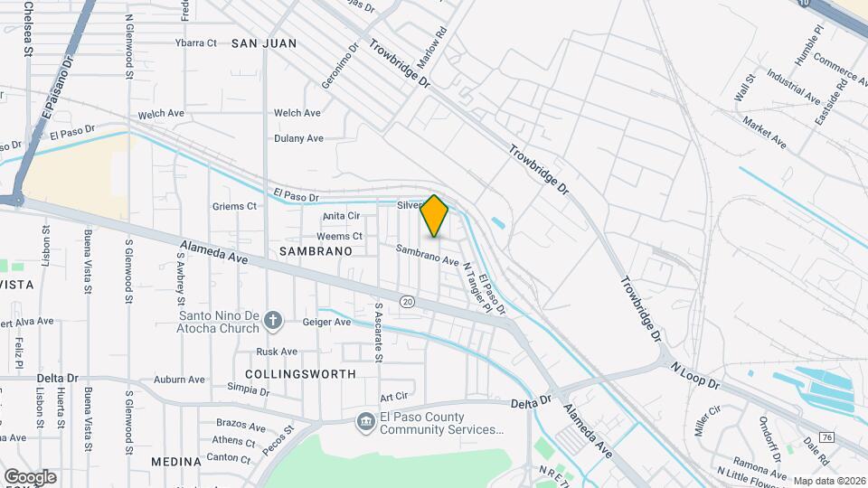 209 N Seville Dr Map and Location Details