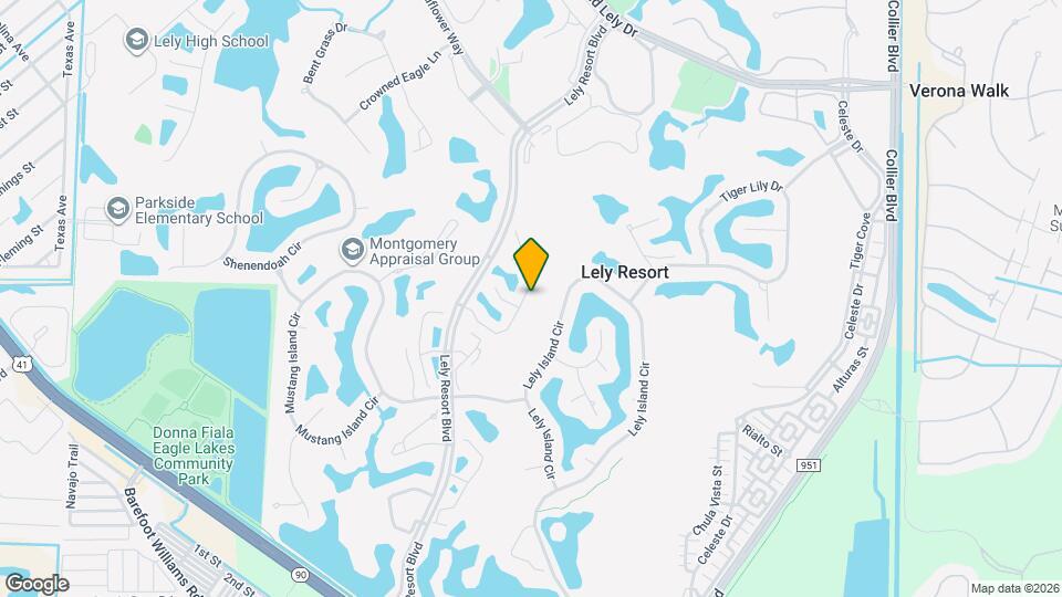 7100 Falcons Glen Blvd Map and Location Details