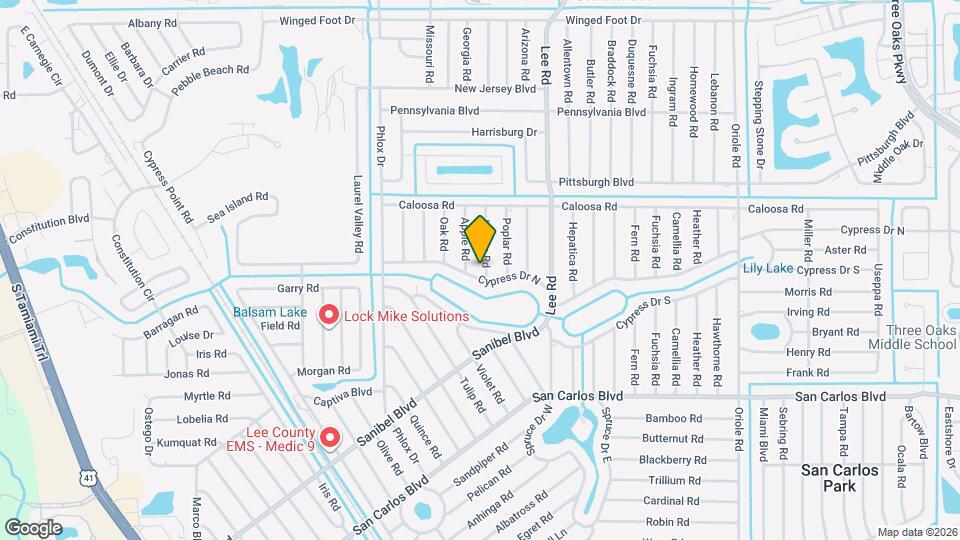 18286 Linden Rd Map and Location Details