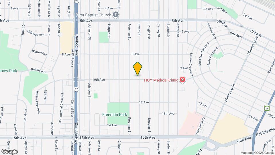 2610 10th Ave Map and Location Details