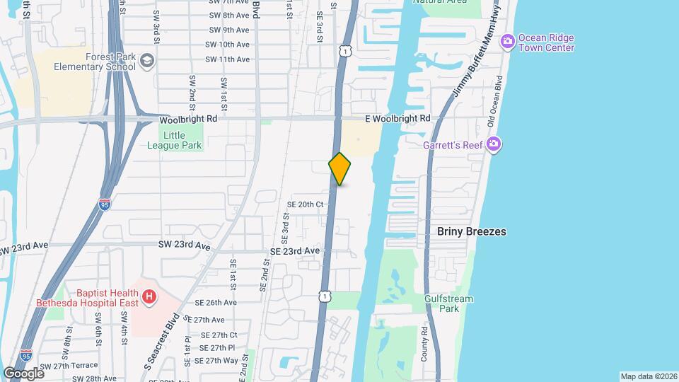 2000 S Federal Hwy Map and Location Details