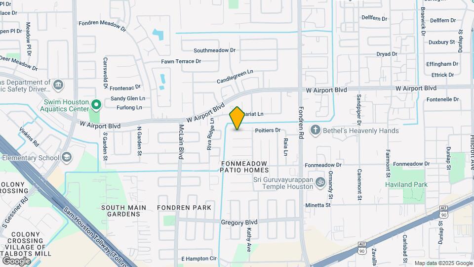 7831 Poitiers Dr Map and Location Details
