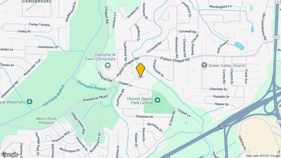 1906 Patton Creek Ln Map and Location Details